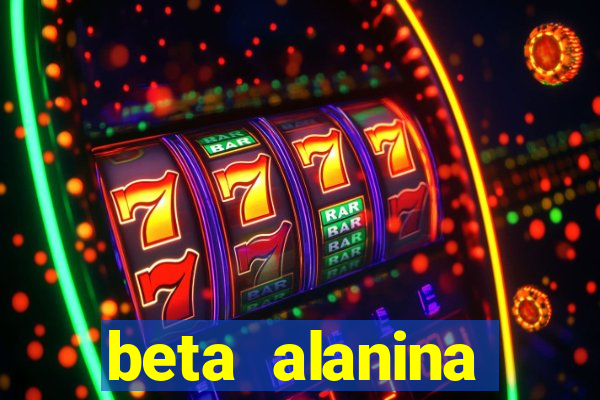 beta alanina aumenta a pressao